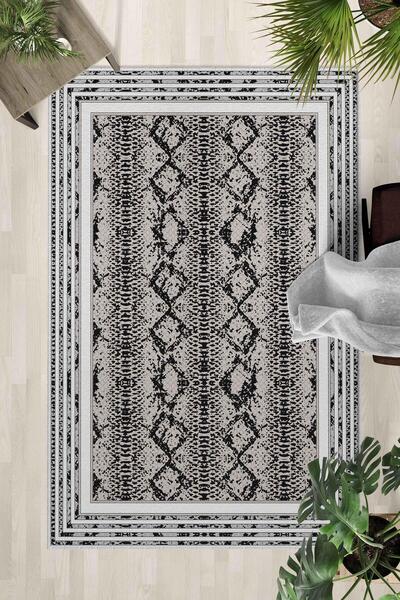 Monnhein Non-Slip Base Washable Carpet – Modern Digital Printing Carpet for K...