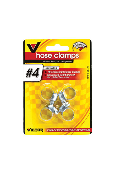 Victor 4-Piece Hose Clamps Set