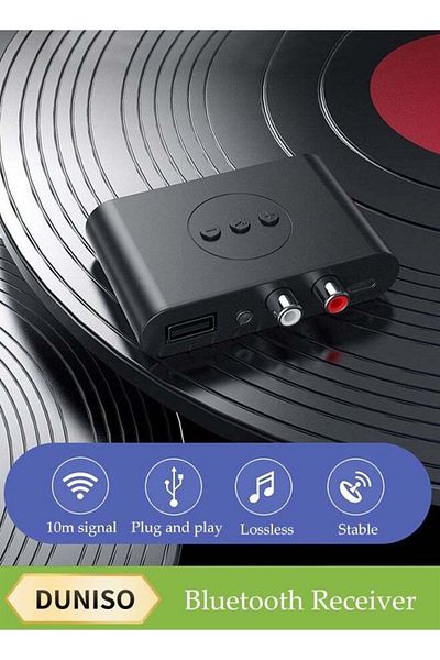 fun zone DUNISO Bluetooth Receiver, Bluetooth 5.0 Car Adapter