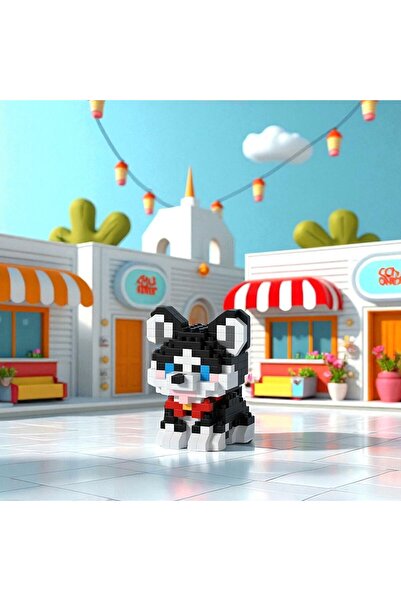 MEKANSM | Petday | Kutup Pati Kendin Yap – Husky Köpek Şirin Figür 3D Yapboz ...