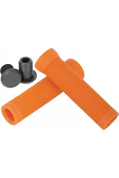 VOKUL Set de 2 mânere pentru trotinetă, cauciuc, portocaliu/negru, 150 x 32 mm