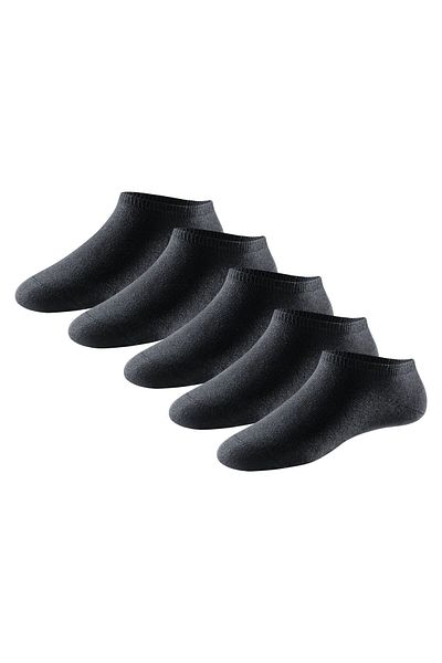 Schiesser Herren Sneakersocken, 5er Pack - "Bluebird", Baumwollmix
