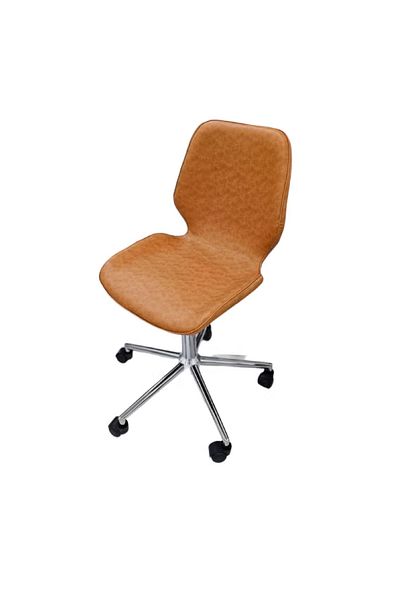 rexa Light brown swivel office chair