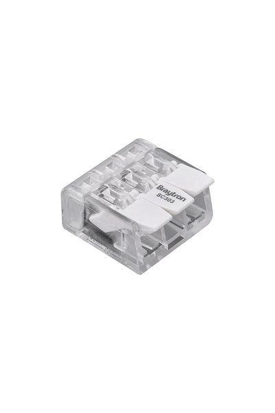 Braytron CONECTOR RAPID 3 Poli 0,2/4mm2 32A 250V 100buc/CUT