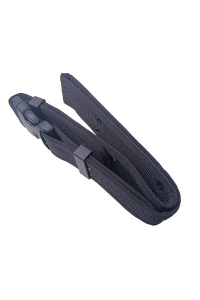 dalimag Adjustable Belt with Plastic Buckle, Textile Material, Black, 100 cm,