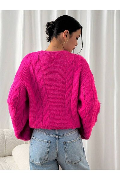 hidafashion Shardon Pink Knitwear Sweater