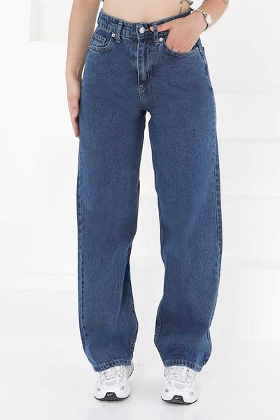 TOFİSA Palazzo Pants Blue - 27298