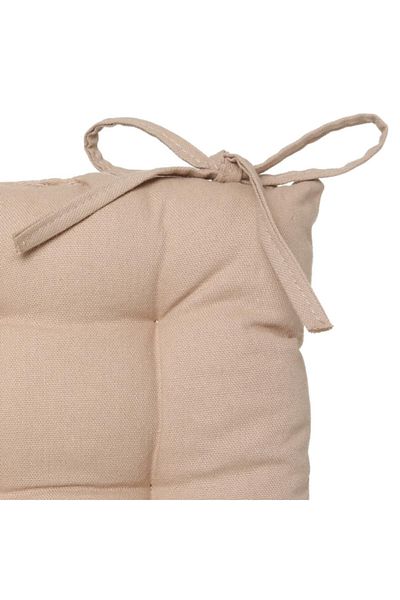 Atmosphera Premium Quality Cotton Square Shaped Chair Pad 38 x 38 cm