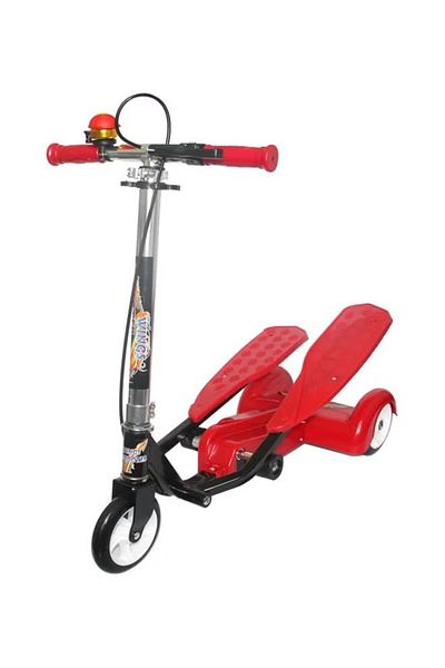 rexa Dual Pedal Foldable Kick Scooter – 70x35x88 cm | Adjustable Ride-On for Kids