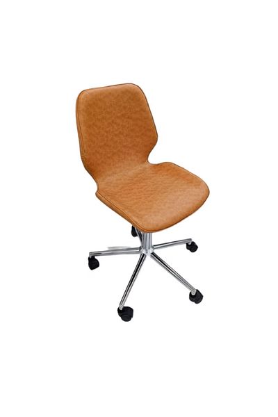 rexa Light brown swivel office chair