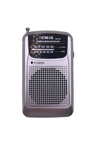 OEM Portable Pocket Radio, AM/FM, 9 cm