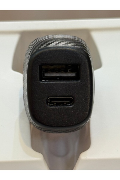 Ttec Taks 5CP02S taks CP02 Duo 48W PD/QC USB-C+USB-A Araç Hızlı Şarj Aleti Siyah