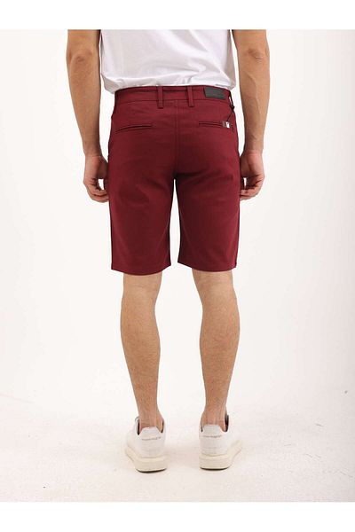 WKM Men's Regular Fit Linen Shorts