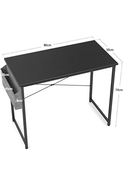 AGD Computer Desk for Home and Office, Laptop Table, Simple and Modern Laptop Table, Sturdy Home Off