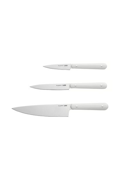 Berghoff Spirit knife set, 3 pieces, White