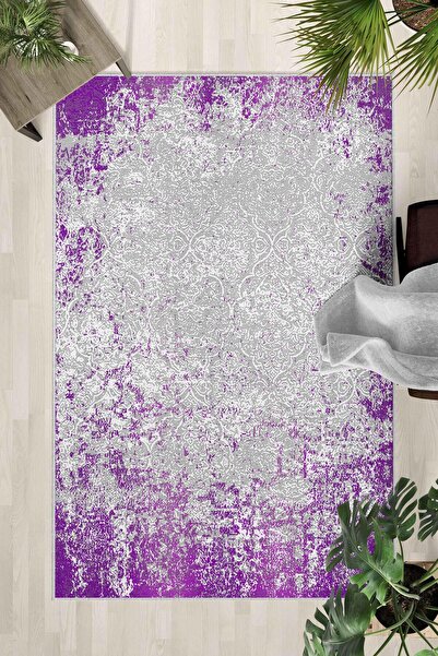 Monnhein Non-Slip Base Washable Carpet – Modern Digital Printing Carpet for K...