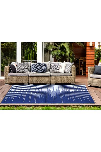 Sapana Printed Modern Rectangular Camping Rug 120 x 180 cm
