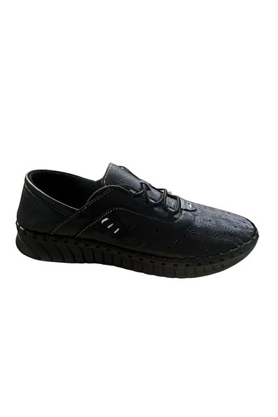 SOLMAZ Ma St621 Genuine Leather Daily Silicone Sole Women's Shoes