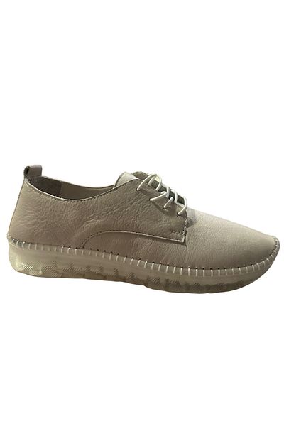 SOLMAZ Ma Es107 Genuine Leather Casual Silicone Sole Women's Shoes