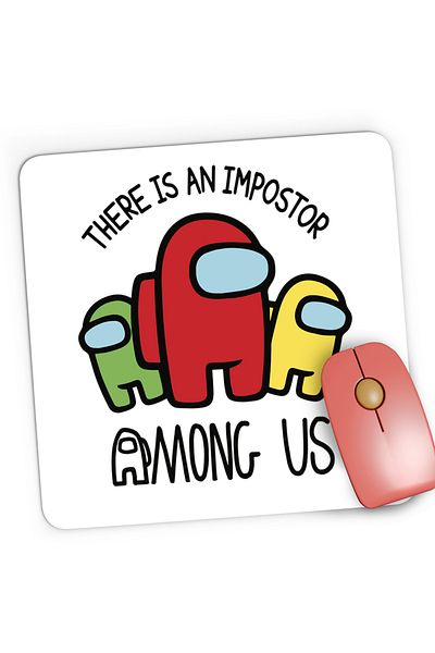 OEM Mousepad Gaming There is an Impostor Among Us, 21x19 cm