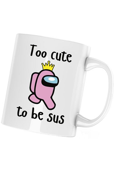 OEM Cana Too Cute to be Sus Among Us, alba, 330 ml