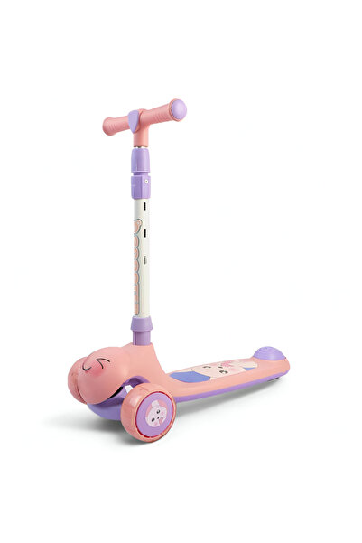 rexa سكوتر ميكي شيب ثلاثي العجلات مع ارتفاع قابل للتعديل