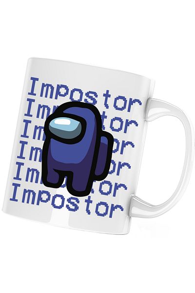 OEM Cana Blue Impostor Among Us, alba, 330 ml
