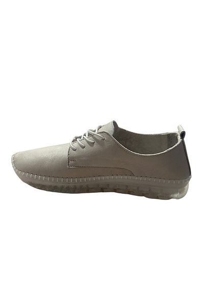 SOLMAZ Ma Es107 Genuine Leather Casual Silicone Sole Women's Shoes