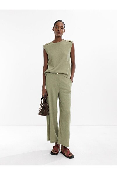 PARFOIS Cepli ve Dokulu Pantolon