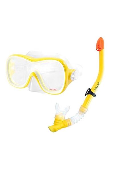 Intex Wave Rider Swim Set – 21.59 cm – Goggles & Accessories for Kids’ Water Fun