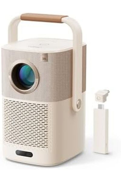 YABER T2 PLUS Portable LCD Projector 450 ANSI Lumens, 1080P, JBL Dual 5W Dolby