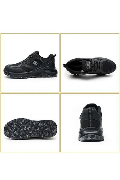 SLIMTA Men's & Women's Extra Lightweight Mesh Safety Shoes Steel Toe Sporty Design for All Seasons