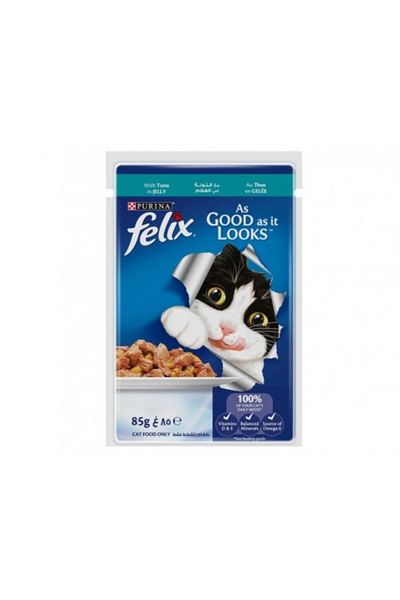 PURINA NESTLE Felix Adult Tuna As Good As It Looks - Pack of 12 - 85g