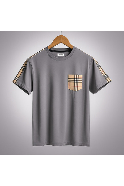 NuhStar Men's Premium Short Sleeve Round-neck T-Shirt Half Sleeves | T-shirt | Regular fit | Fit T-Shirt