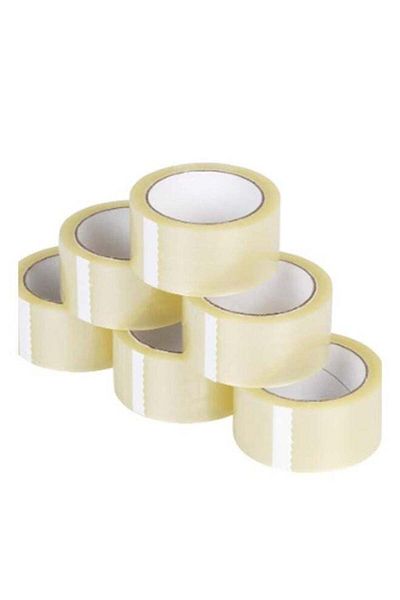 Dessini 36 Rolls Clear Packing Tape, 2 inches x 200 yards Strong Heavy Duty Packaging Tape