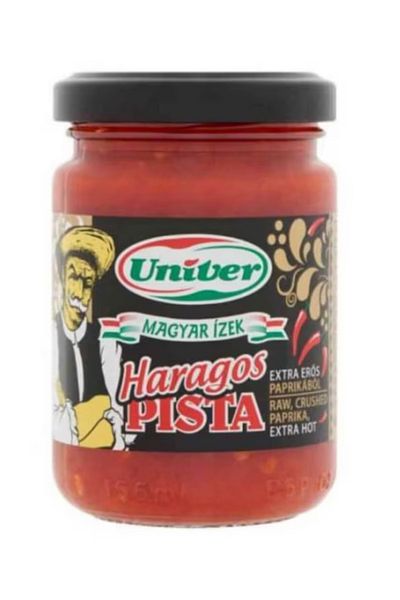 Univer Haragos Pista Univer, Chopped Extra Hot Peppers, 150 g