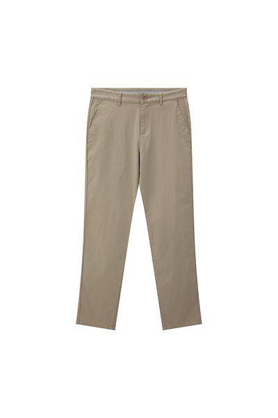 Giordano Women's High Waist Regular Taper Khaki Pants