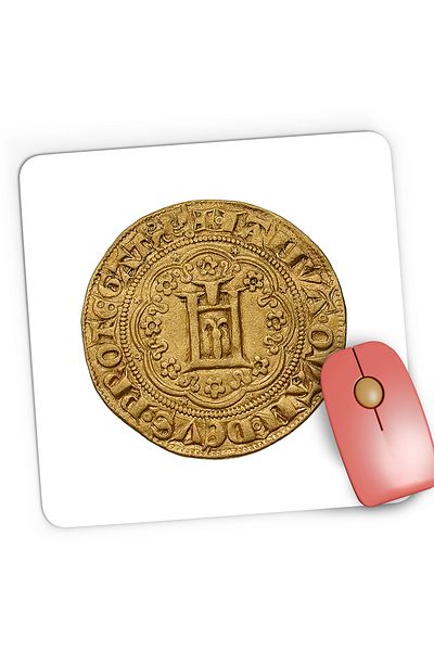 OEM Mousepad Gaming Age of Empires Moneda Ev Mediu Imperiu Bizantin, 21x19 cm