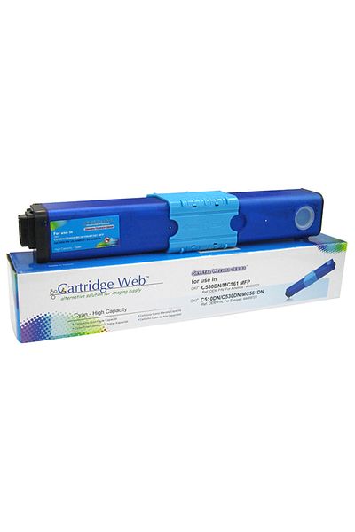 CARTRIDGE WEB Toner Cartridge Web Cyan OKI C510 zamiennik 44469724