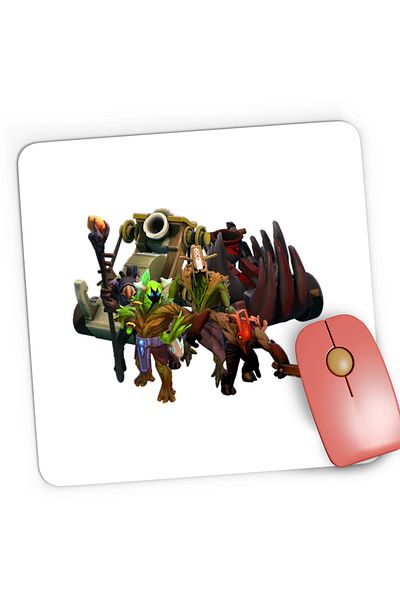 OEM Mousepad Gaming Dota 2 All Team Gang Dota2 Video Game, 21x19 cm