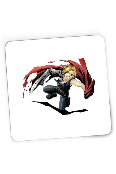OEM Mousepad Gaming Edward Elric Fullmetal Alchemist Divine Gate, 21x19 cm