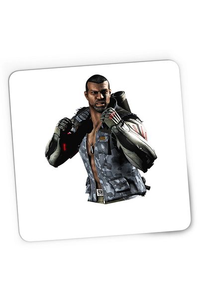 OEM Mousepad Gaming Mortal Kombat Jax Scorpion Deception Gamer, 21x19 cm