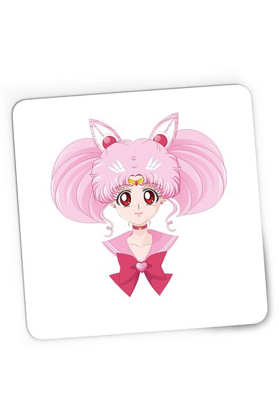 OEM Mousepad Gaming Sailor Moon Pink Girl Chibiusa Valentines Day, 21x19 cm