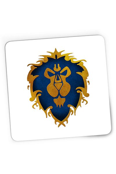 OEM Mousepad Gaming World of Warcraft Alliance WoW Azeroth, 21x19 cm