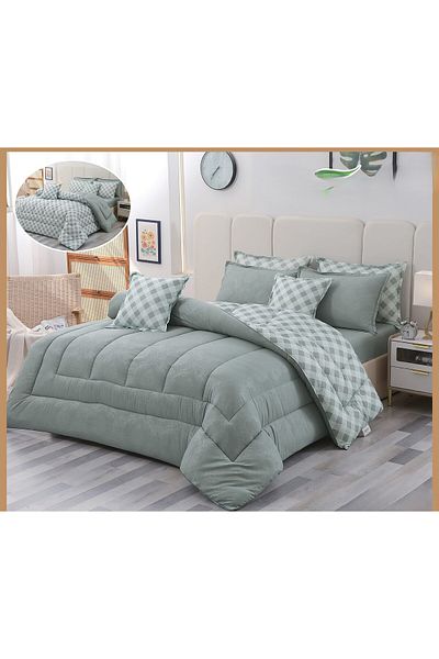CELKA Luxury royal double-sided microfiber bedspread, 240*260 cm
