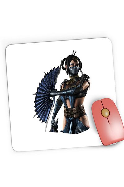 OEM Mousepad Gaming Mortal Kombat Princess Kitana Sub-Zero Death, 21x19 cm