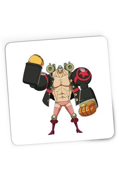 OEM Mousepad Gaming One Piece Franky Iron Man Dulgher Anime, 21x19 cm