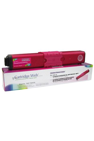 CARTRIDGE WEB Toner Cartridge Web Magenta OKI C310 zamiennik 44469705