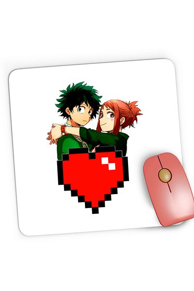 OEM Mousepad Gaming My Hero Academia Minecraft Anime, 21x19 cm
