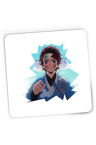 OEM Demon Slayer Tanjiro Kamado Fantasy Manga Gaming Mousepad, 21x19 cm